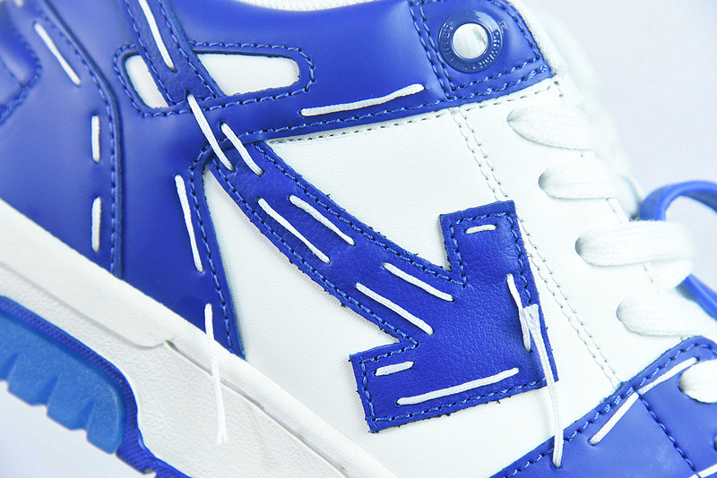 OF™ C/O VIRGIL ABLOH OUT OF OFFICE LOW-TOP LEATHER SNEAKERS ‘OOO“