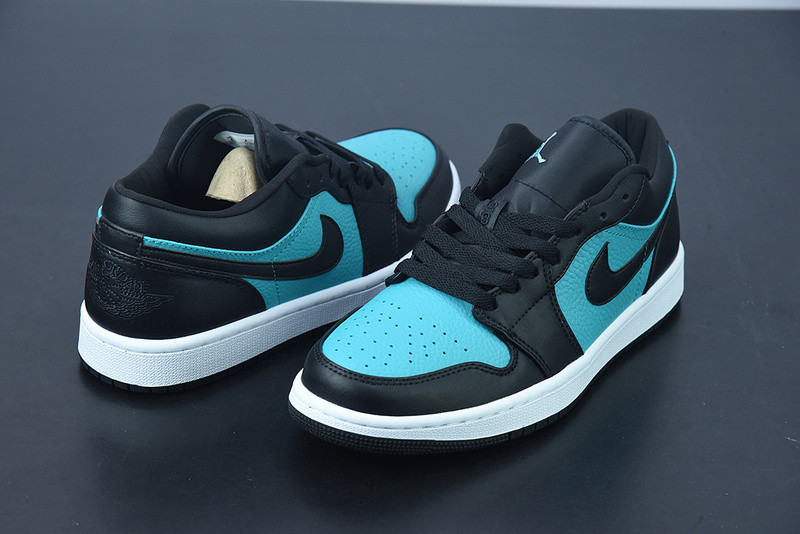 AIR JORDAN 1 LOW BLUE BLACK 553558-026