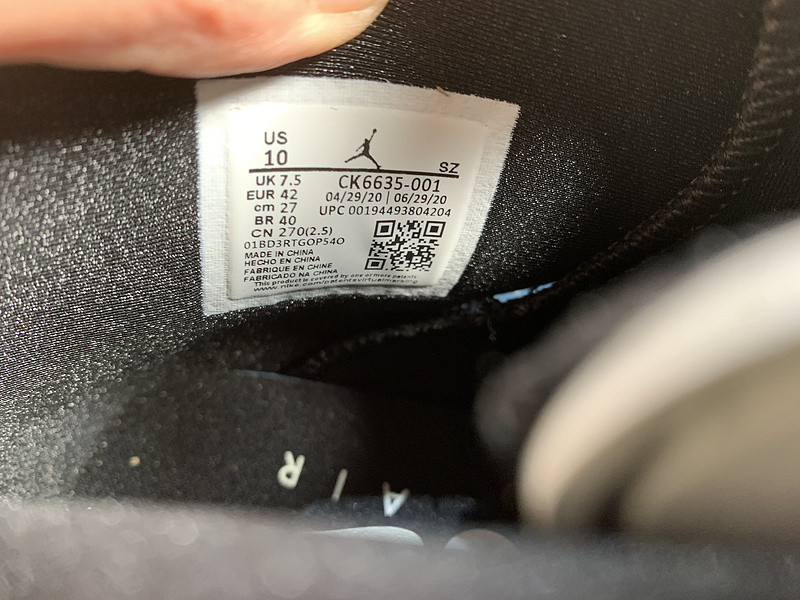 AIR JORDAN 6 RETRO TECH CHROME (W) CK6635-001