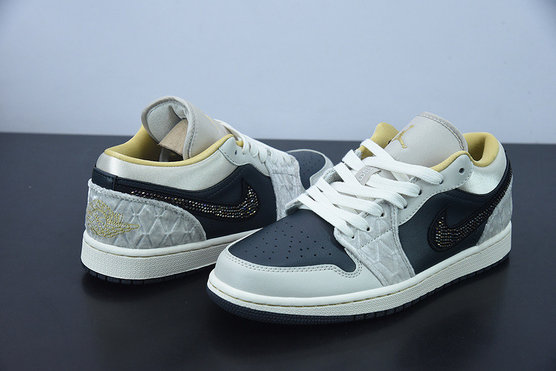 AIR JORDAN 1 LOW BEADED SWh DV1762-001