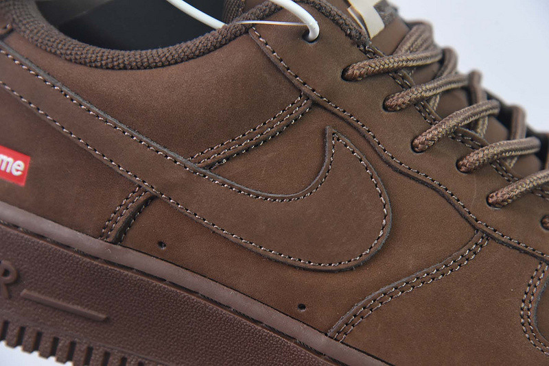 Supreme x Nike Air Force 1 Low Baroque Brown CU9225-200
