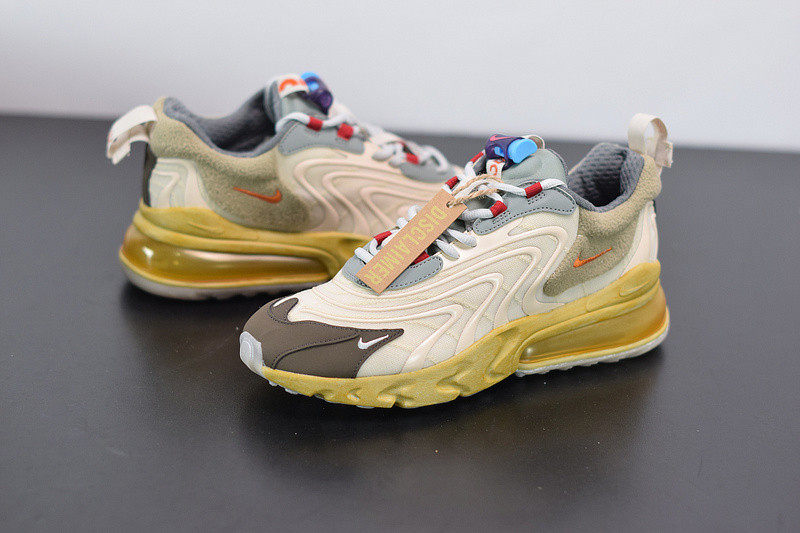 TRAVIS SCOTT’S NIKE AIR MAX 270 REACT “CACTUS TRAILS” CT2864-200