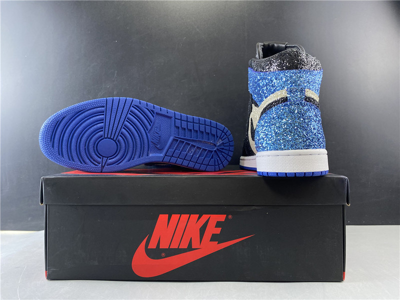 AIR JORDAN 1 X FRAGMENT DESIGN  “GLITTER” CK5566-400