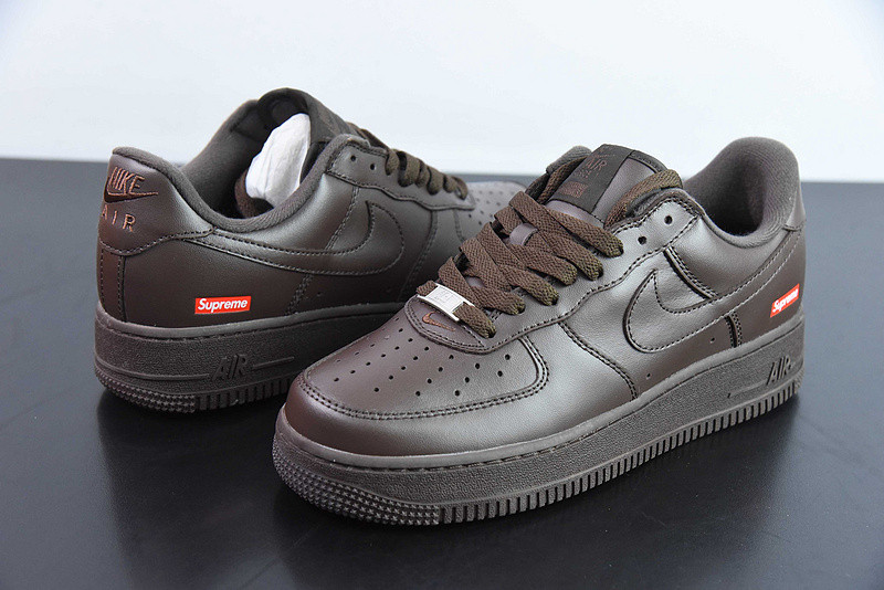 Supreme x Nike Air Force 1 Low “Baroque Brown” CU9225-200