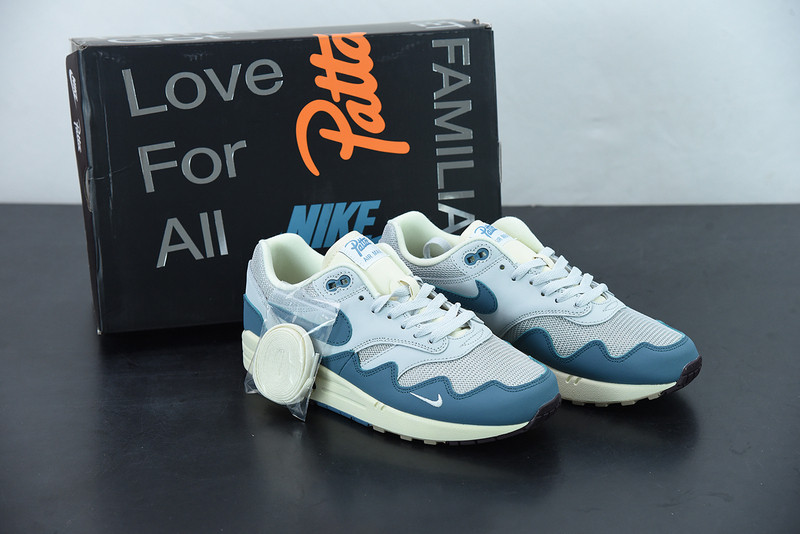 NIKE AIR MAX 1 PATTA NOISE AQUA DH1348-004
