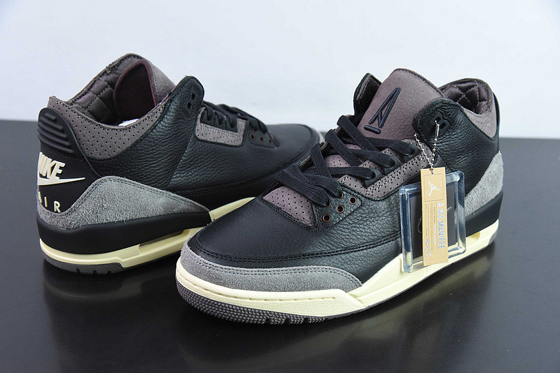 A MA MANIERE X AIR JORDAN 3 “BLACK” FZ4811-001