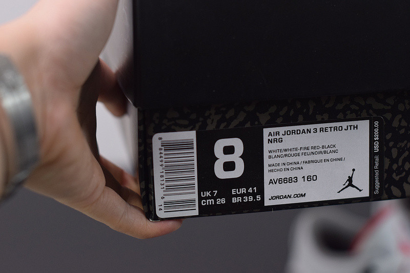 AIR JORDAN 3 RETRO JTH NRG "JTH" AV6683-160