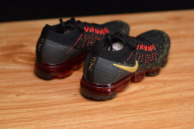 NIKE AIR VAPORMAX FLYKNIT 2 CHINESE NEW YEAR RUNNING SHOES BQ7036-001