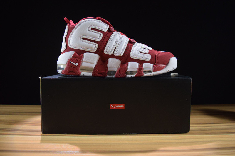 NIKE AIR MORE UPTEMPO "Supreme " 902290-600