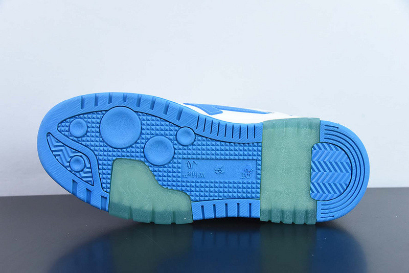 OF™ C/O VIRGIL ABLOH OUT OF OFFICE LOW-TOP LEATHER SNEAKERS ‘OOO“