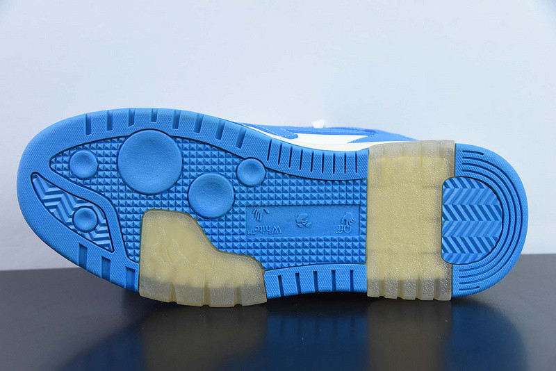 OF™ C/O VIRGIL ABLOH OUT OF OFFICE LOW-TOP LEATHER SNEAKERS ‘OOO“