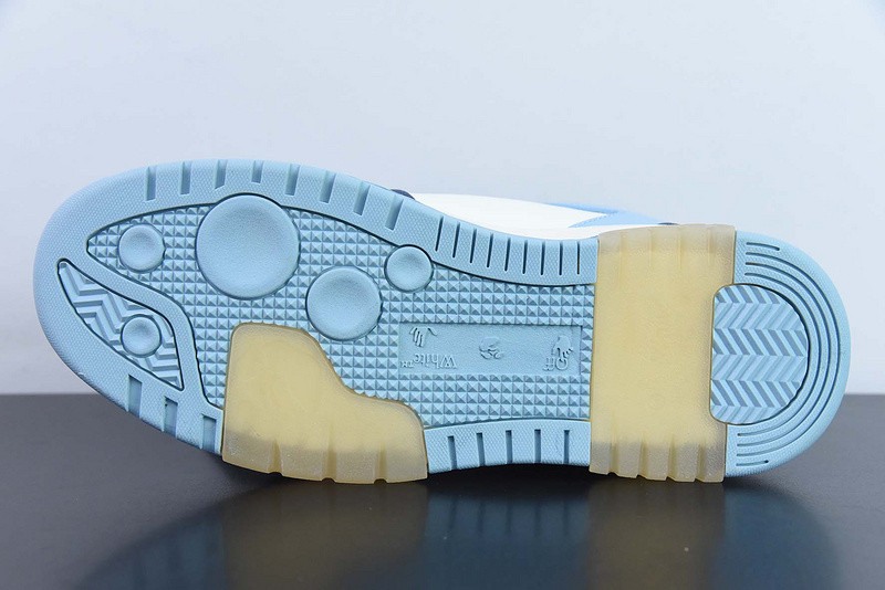 OF™ C/O VIRGIL ABLOH OUT OF OFFICE LOW-TOP LEATHER SNEAKERS ‘OOO“