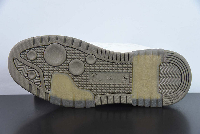 OF™ C/O VIRGIL ABLOH OUT OF OFFICE LOW-TOP LEATHER SNEAKERS ‘OOO“