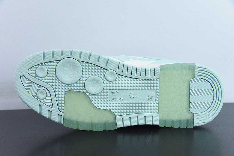 OF™ C/O VIRGIL ABLOH OUT OF OFFICE LOW-TOP LEATHER SNEAKERS ‘OOO“