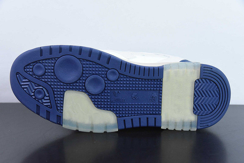 OF™ C/O VIRGIL ABLOH OUT OF OFFICE LOW-TOP LEATHER SNEAKERS ‘OOO“
