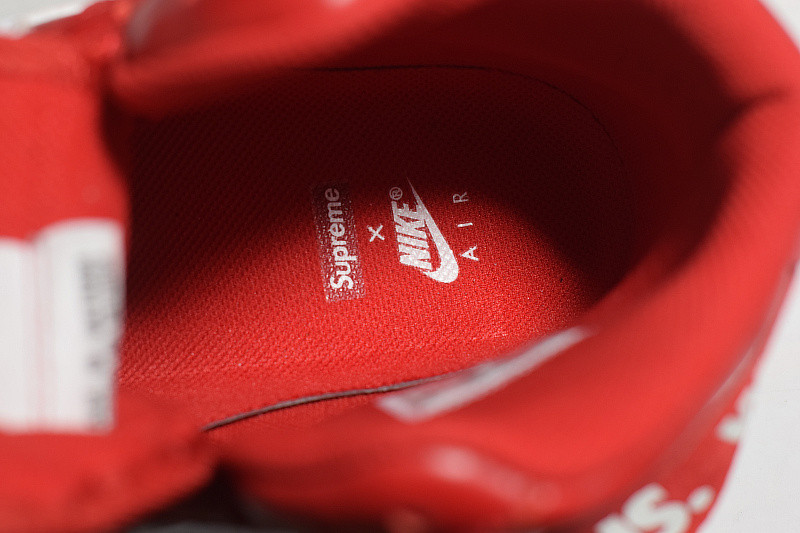 NIKE AIR FORCE 1 HIGH Supreme SP "Supreme" RED 698696-610