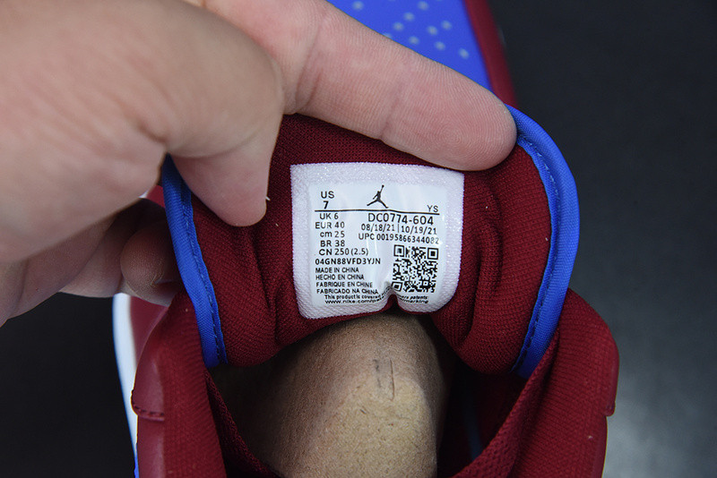 AIR JORDAN 1 LOW POMEGRANATE MEDIUM BLUE DC0774-604