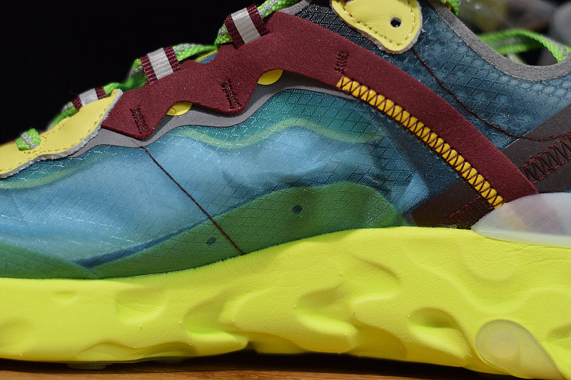 NIKE REACT ELEMENT 87/UNDERCOVER "UNDERCOVER" BQ2718-400