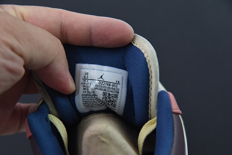 Air Jordan 1 Low Covered in Pastel Pinks and Purples DZ2768-651