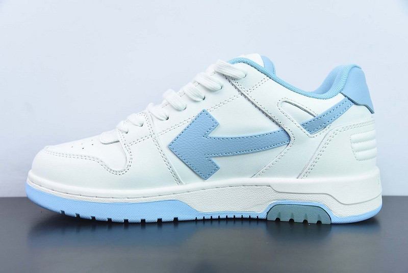 OF™ C/O VIRGIL ABLOH OUT OF OFFICE LOW-TOP LEATHER SNEAKERS ‘OOO“