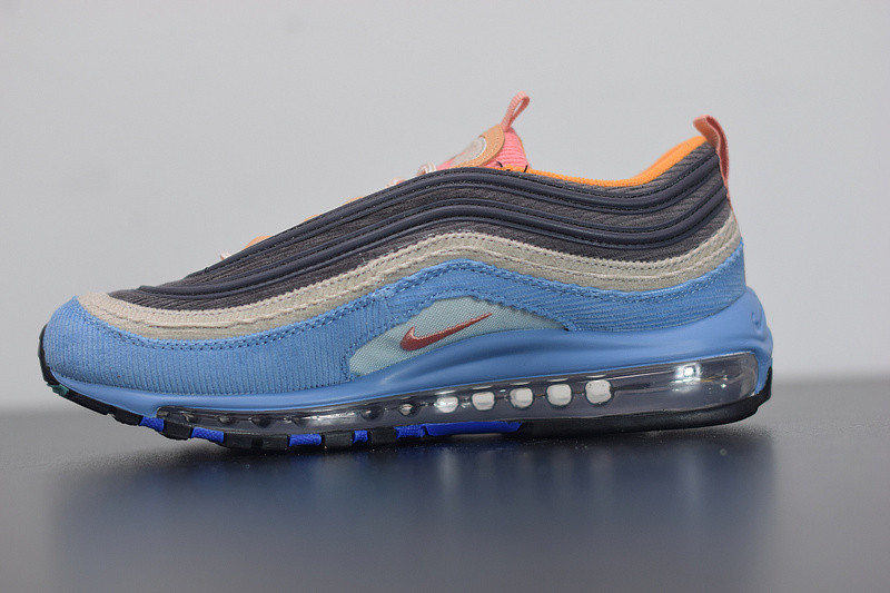 NIKE AIR MAX 97 “CORDUROY PACK”  BLUE/ GRAY CQ7512-046