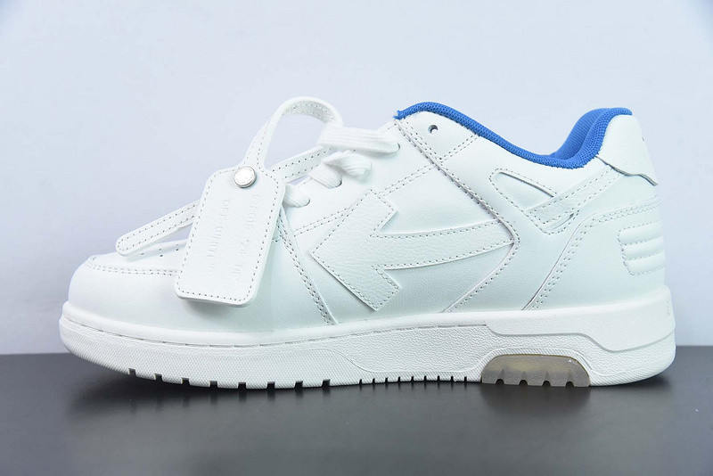 OF™ C/O VIRGIL ABLOH OUT OF OFFICE LOW-TOP LEATHER SNEAKERS ‘OOO“