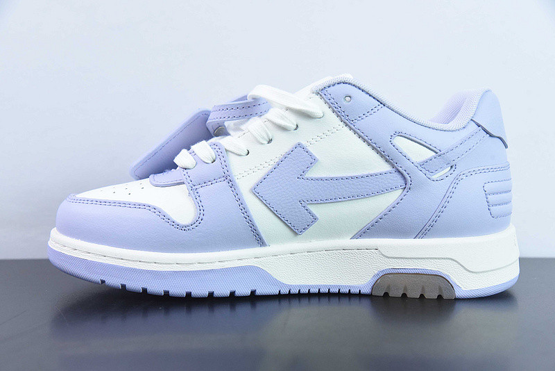 OF™ C/O VIRGIL ABLOH OUT OF OFFICE LOW-TOP LEATHER SNEAKERS ‘OOO“