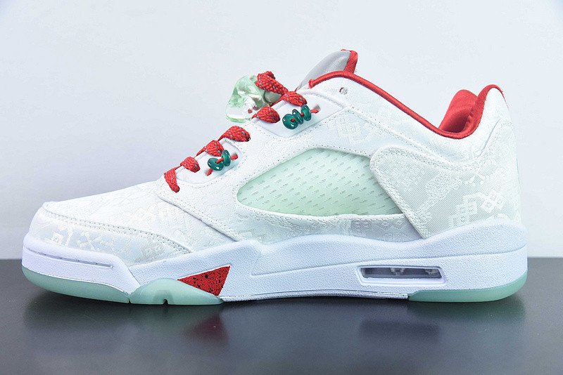 CLOT x Air Jordan 5 Low “White Silk” 1551183