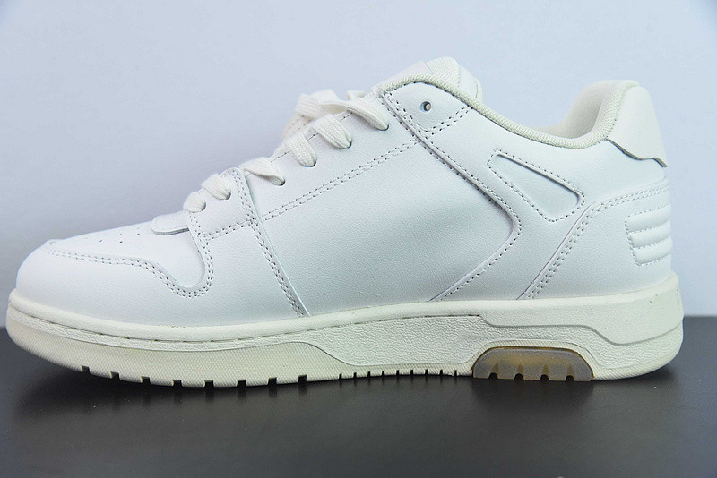OF™ C/O VIRGIL ABLOH OUT OF OFFICE LOW-TOP LEATHER SNEAKERS ‘OOO“