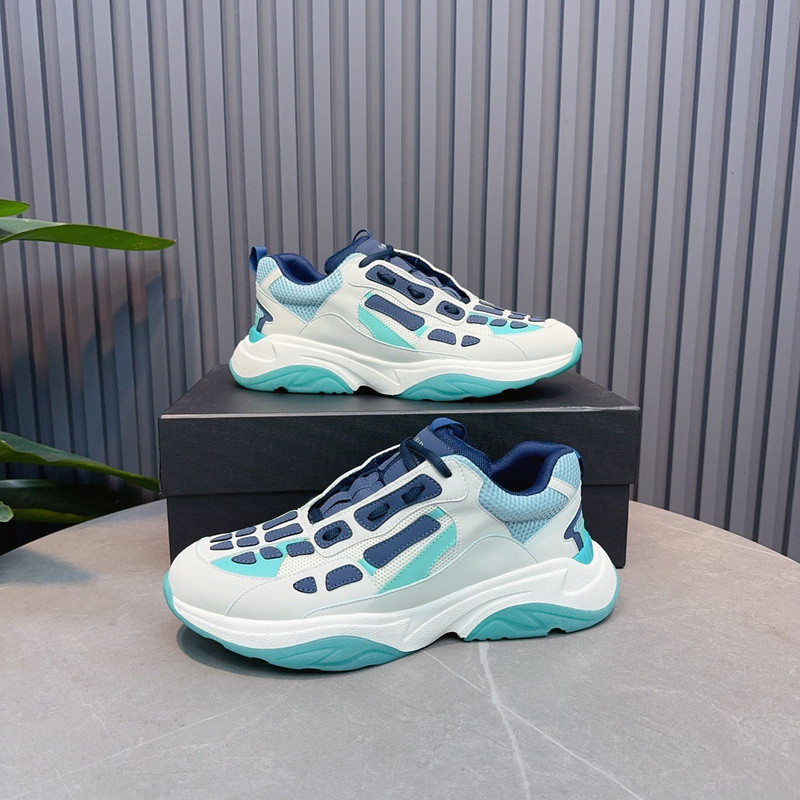 AMIRI BONE RUNNER LOW-TOP SNEAKERS