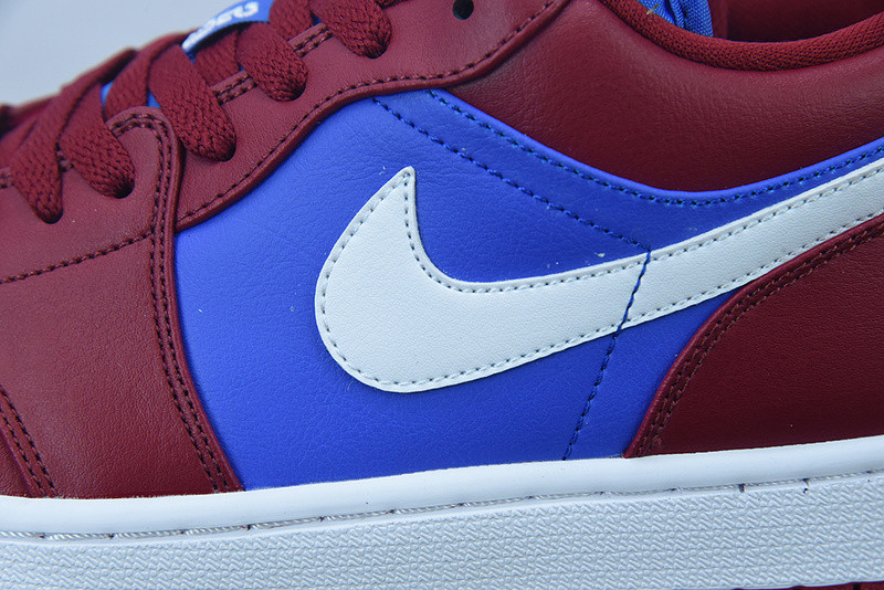 AIR JORDAN 1 LOW POMEGRANATE MEDIUM BLUE DC0774-604