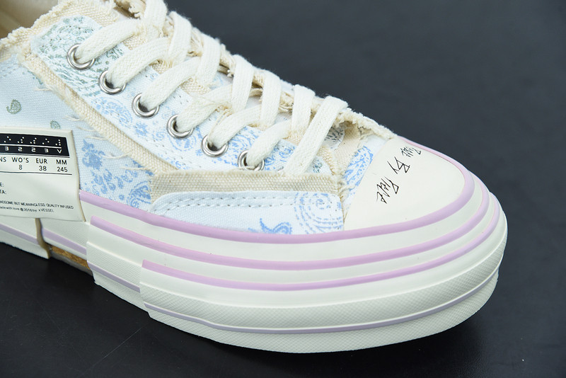 XVESSEL LACE-UP SNEAKERS