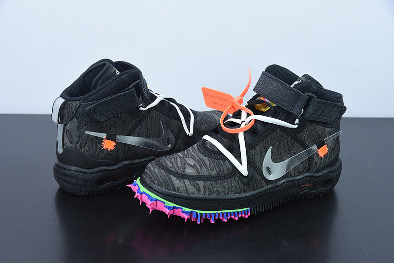 OF AIR FORCE 1 MID BLACK DO6290-001