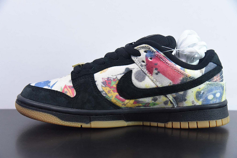 Supr3m3 x Nike SB Dunk Low Rammellzee FD8778-001