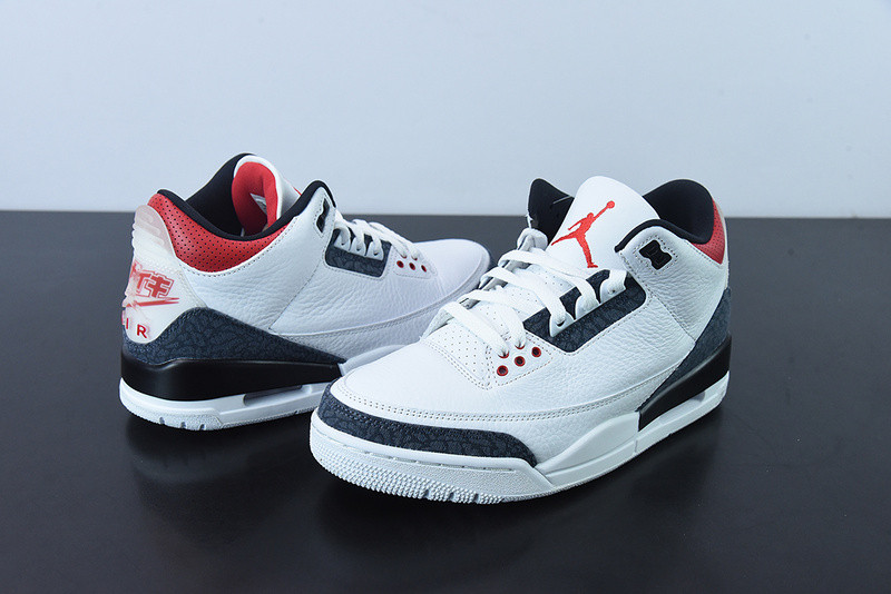 Air Jordan 3 Retro SE-T CO JP Fire Red Denim CZ6433-100