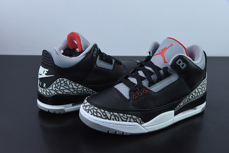 AIR JORDAN 3 RETRO OG "BLACK CEMENT" 854262-001