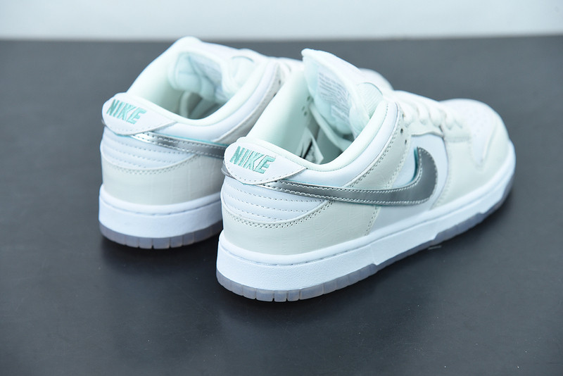nike sb dunk low Di*m*nd supply co white Di*m*nd bv1310-100
