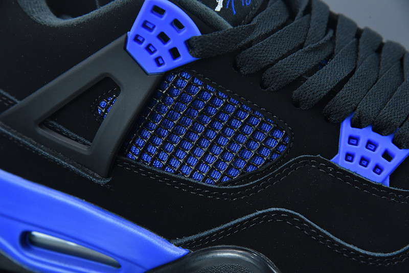AIR JORDAN 4 RETRO BLACK GAME ROYAL CT8527-018