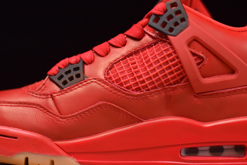 AIR JORDAN 4 RETRO FIRE RED SINGLES DAY 2018 AV3914-600