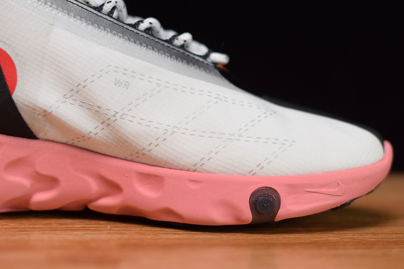 NIKE REACT RUNNERr MID WR ISPA WHITE LIGHT CRIMSON AT3143-100
