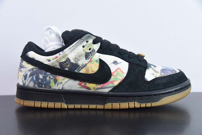 Supr3m3 x Nike SB Dunk Low Rammellzee FD8778-001