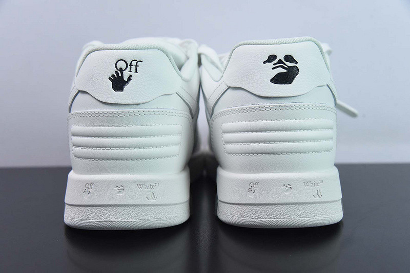 OF™ C/O VIRGIL ABLOH OUT OF OFFICE LOW-TOP LEATHER SNEAKERS ‘OOO“