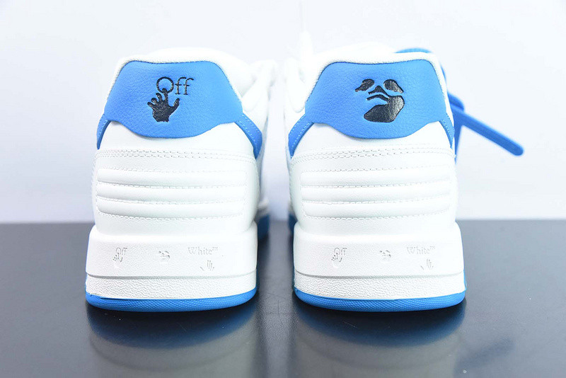 OF™ C/O VIRGIL ABLOH OUT OF OFFICE LOW-TOP LEATHER SNEAKERS ‘OOO“