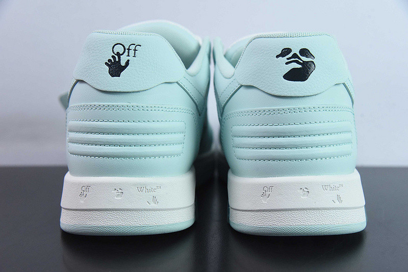 OF™ C/O VIRGIL ABLOH OUT OF OFFICE LOW-TOP LEATHER SNEAKERS ‘OOO“