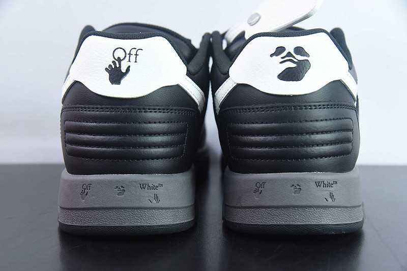 OF™ C/O VIRGIL ABLOH OUT OF OFFICE LOW-TOP LEATHER SNEAKERS ‘OOO“