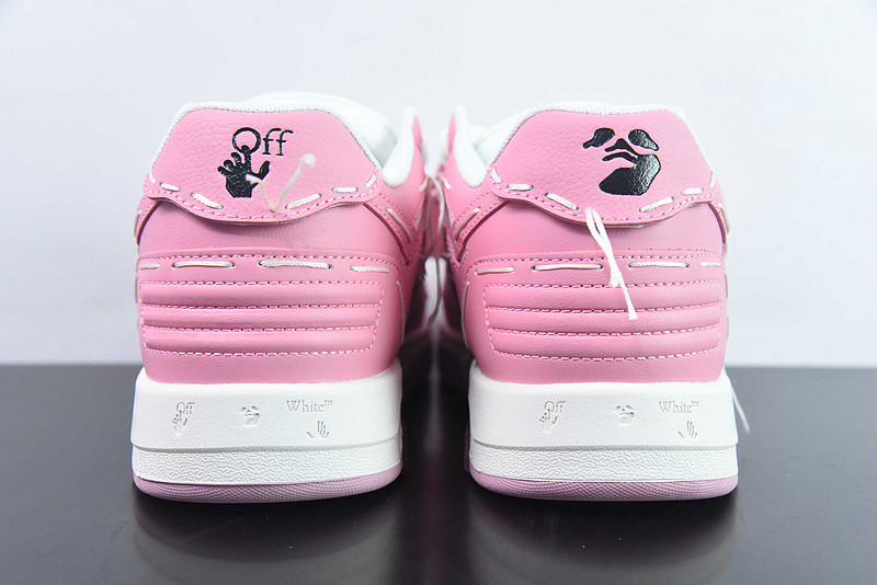OF™ C/O VIRGIL ABLOH OUT OF OFFICE LOW-TOP LEATHER SNEAKERS ‘OOO“