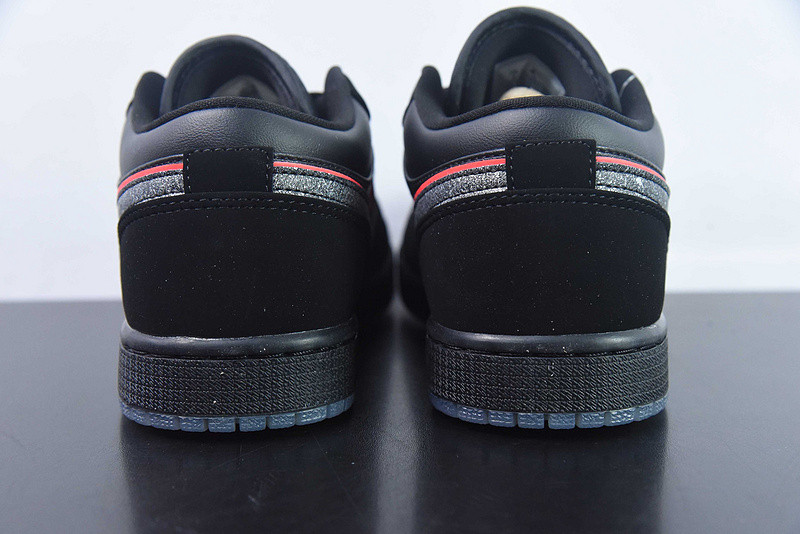 Air Jordan 1 Low Black Red Orbit CK3022-006