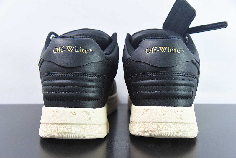 OF™ C/O VIRGIL ABLOH OUT OF OFFICE LOW-TOP LEATHER SNEAKERS ‘OOO“