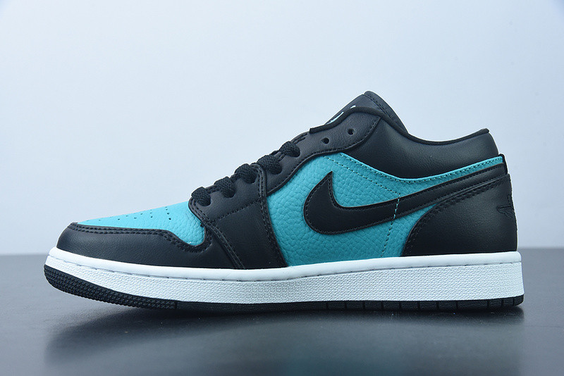 AIR JORDAN 1 LOW BLUE BLACK 553558-026