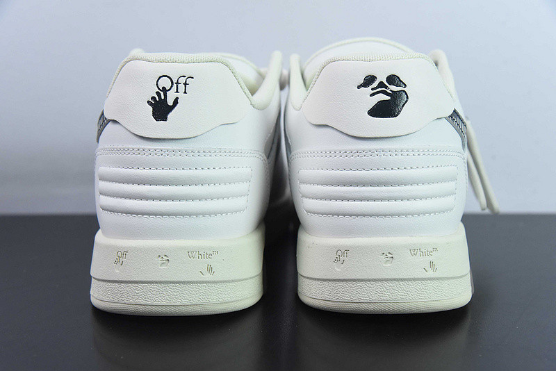 OF™ C/O VIRGIL ABLOH OUT OF OFFICE LOW-TOP LEATHER SNEAKERS ‘OOO“